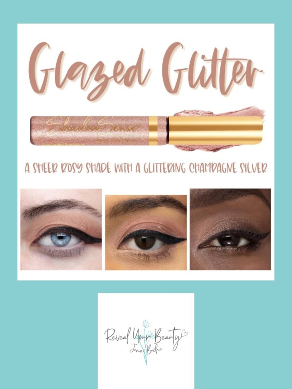 Glazed Glitter ShadowSense Eyeshadow- Discontinued